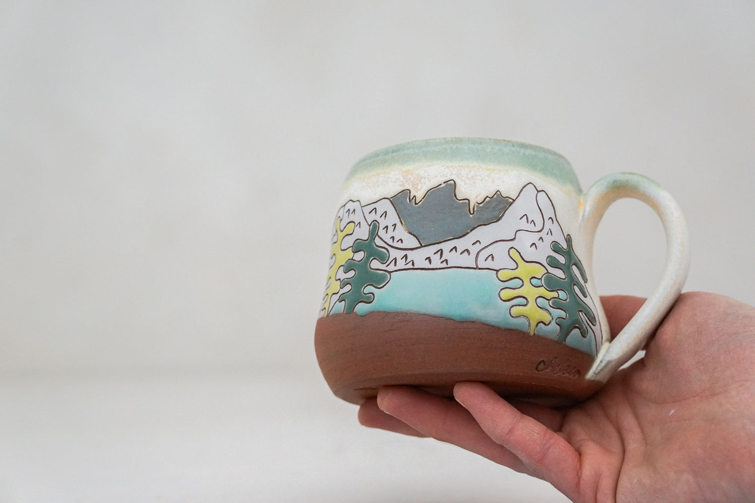 Delta Lake mug in Geyser 1