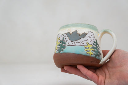 Delta Lake mug in Geyser 1