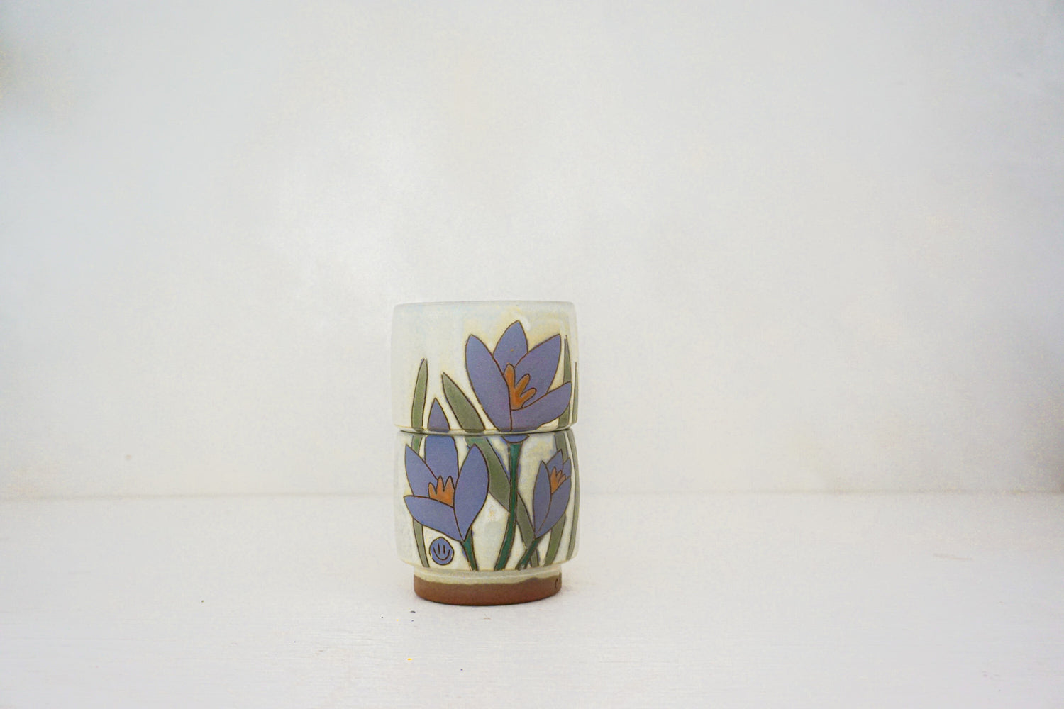 Crocus purple stacks in BONE