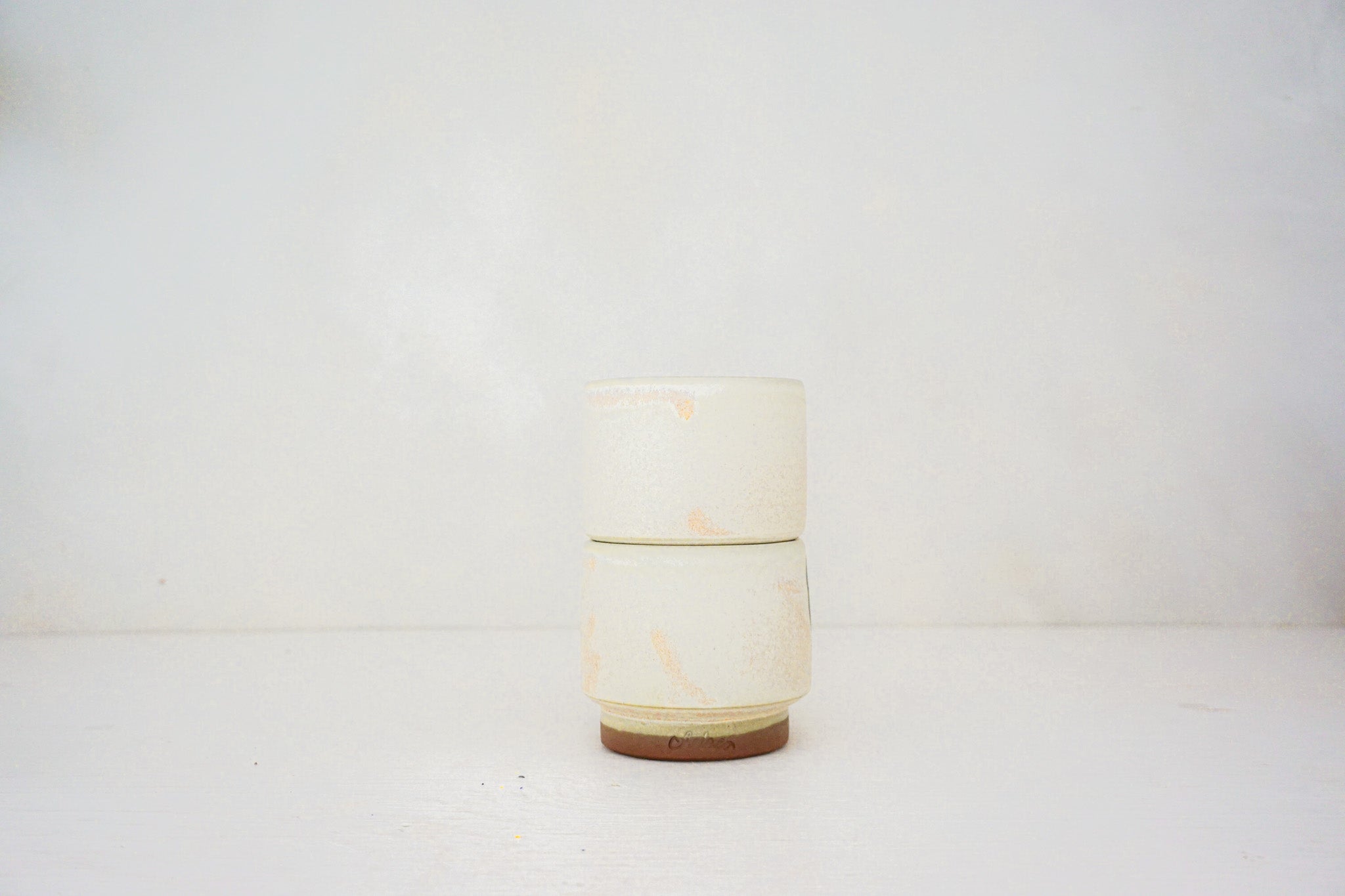 Hey you turquoise bloom stack in BONE