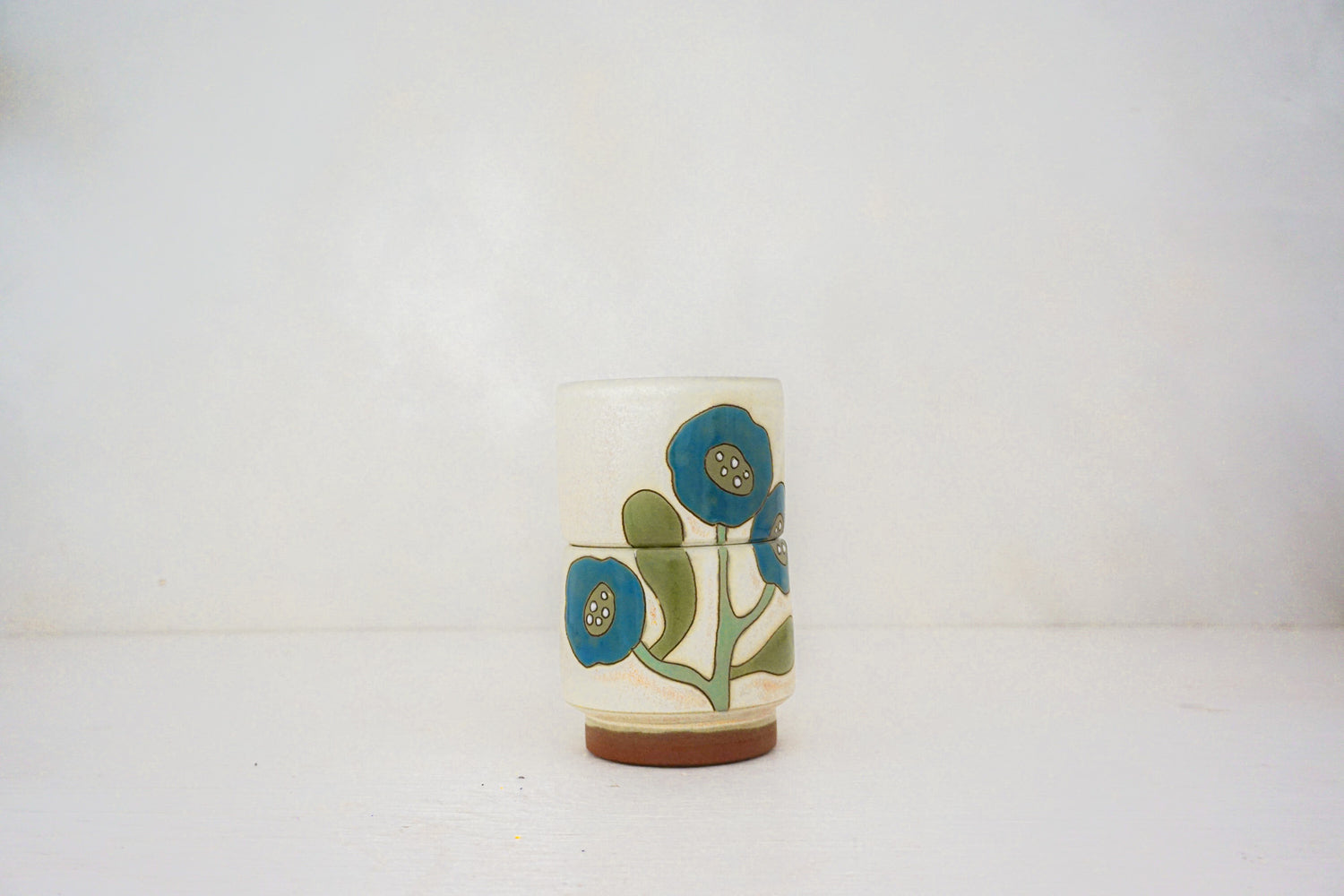 Hey you turquoise bloom stack in BONE
