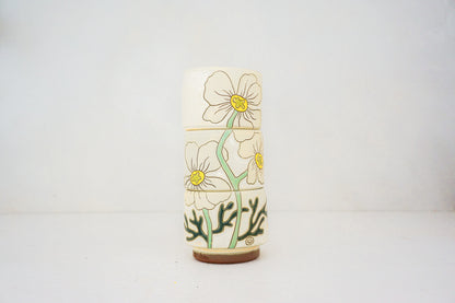 My FAV Flower Stackers cups in BONE