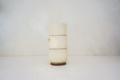 Poppy Stackers cups in BONE