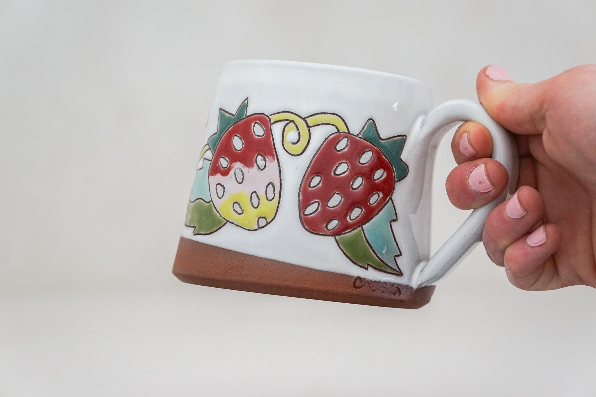 Strawberry mug 2