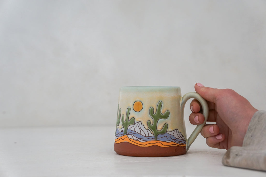 Saguaro National Park Mug in dawn/ dusk in Ira