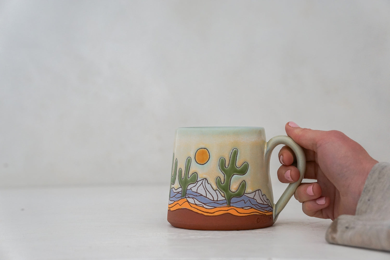Saguaro National Park Mug in dawn/ dusk in Ira