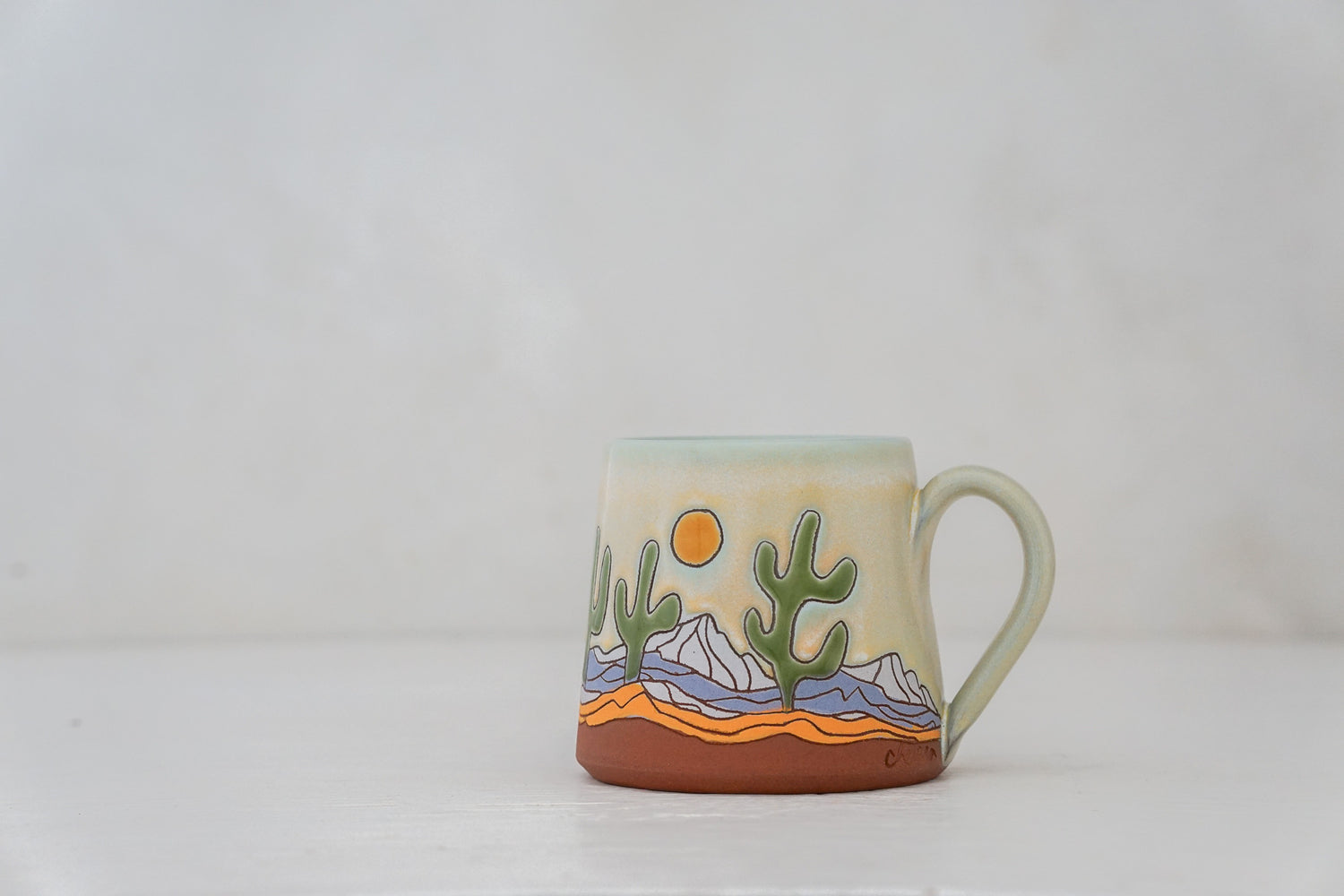 Saguaro National Park Mug in dawn/ dusk in Ira