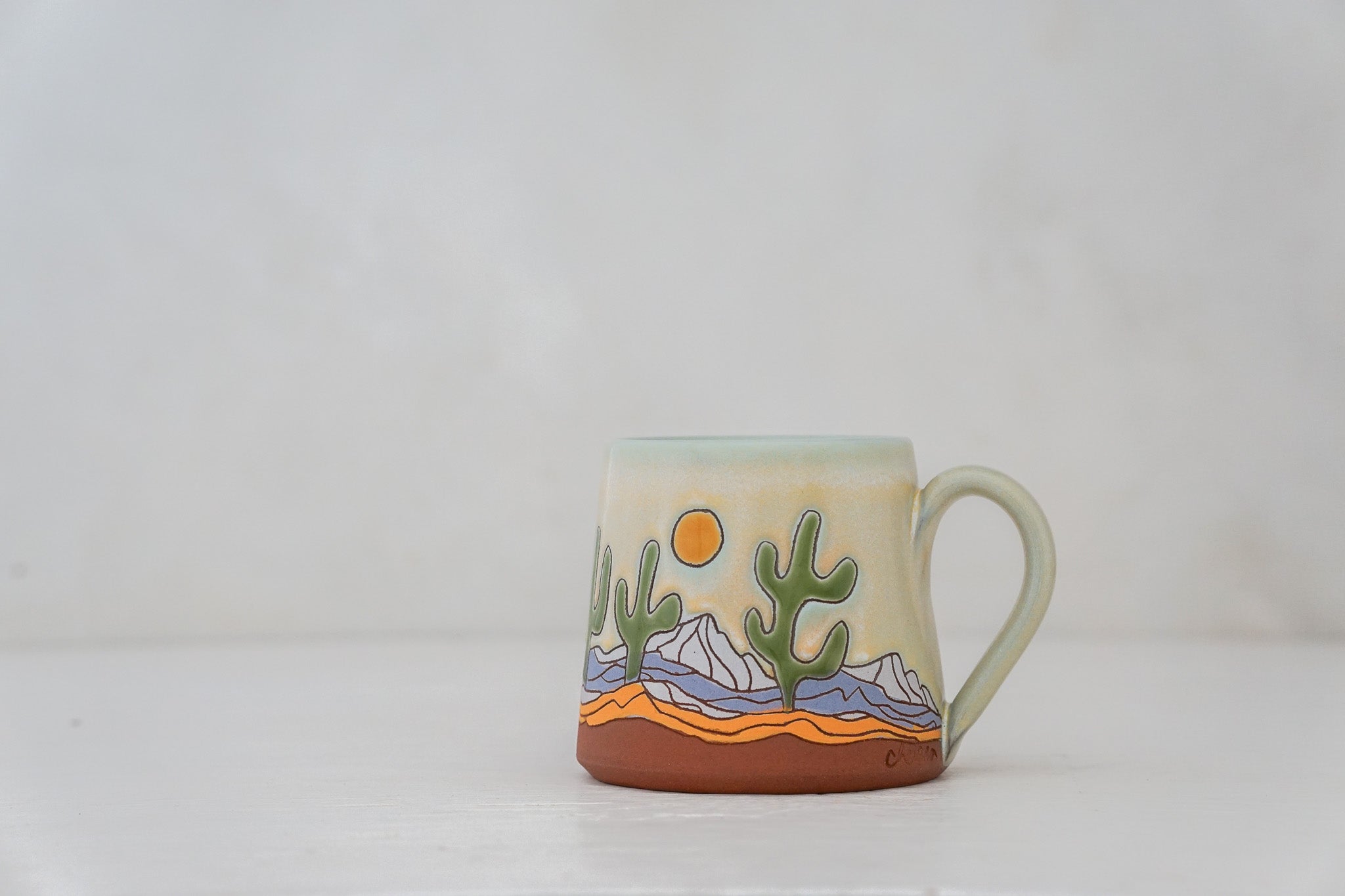 Saguaro National Park Mug in dawn/ dusk in Ira
