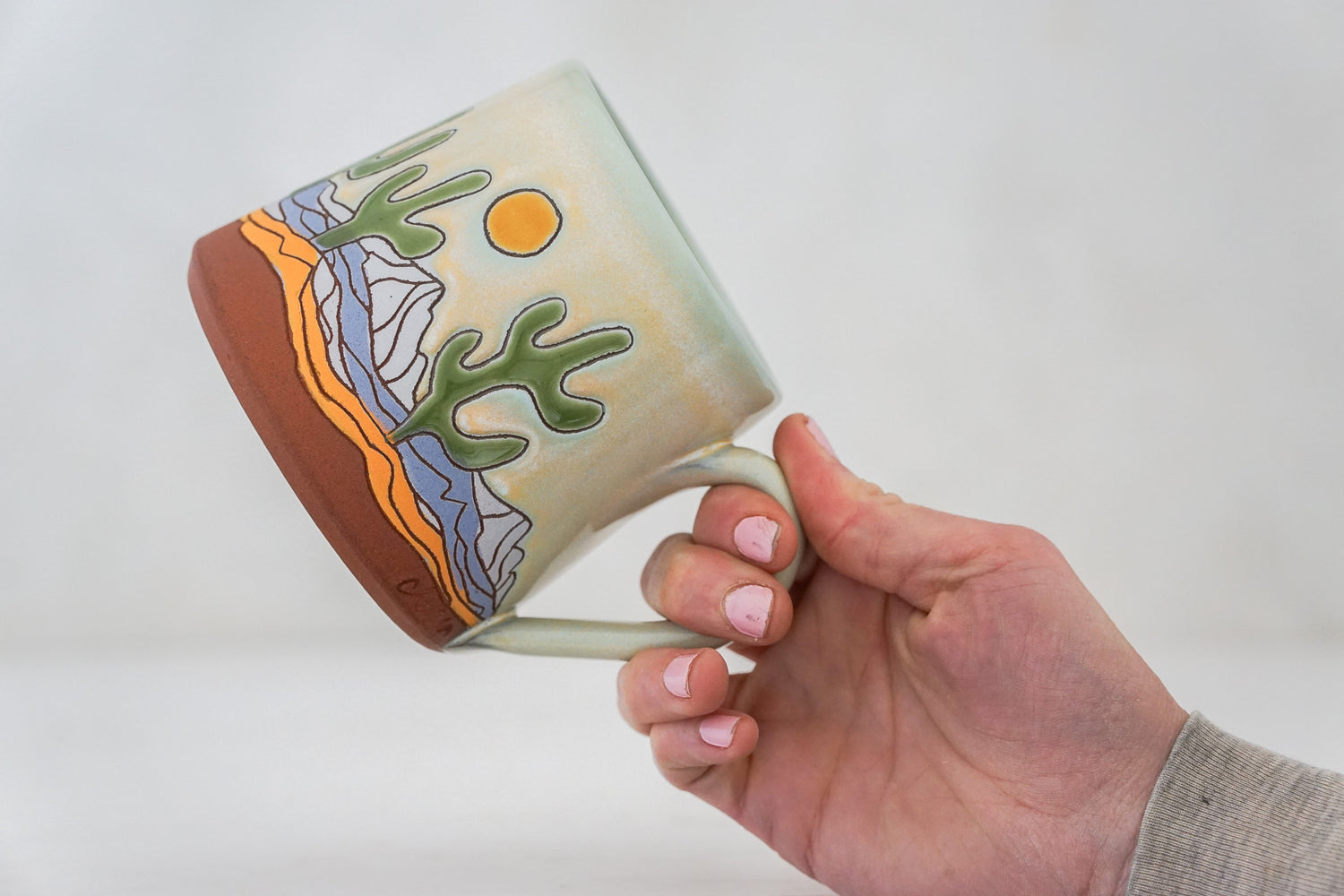 Saguaro National Park Mug in dawn/ dusk in Ira