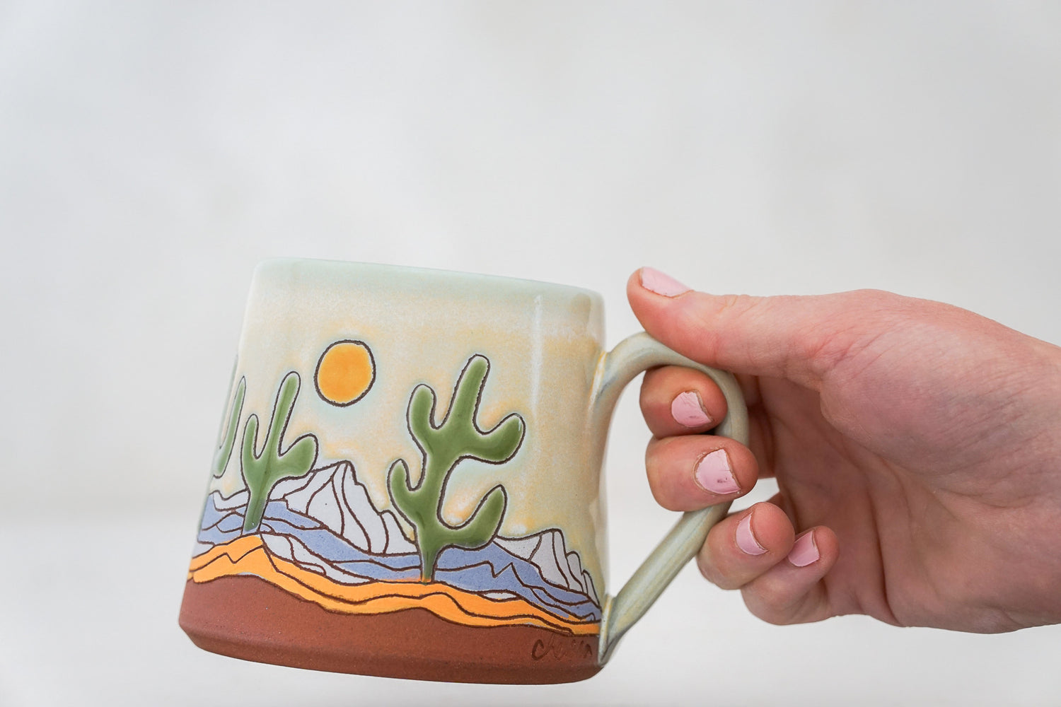 Saguaro National Park Mug in dawn/ dusk in Ira