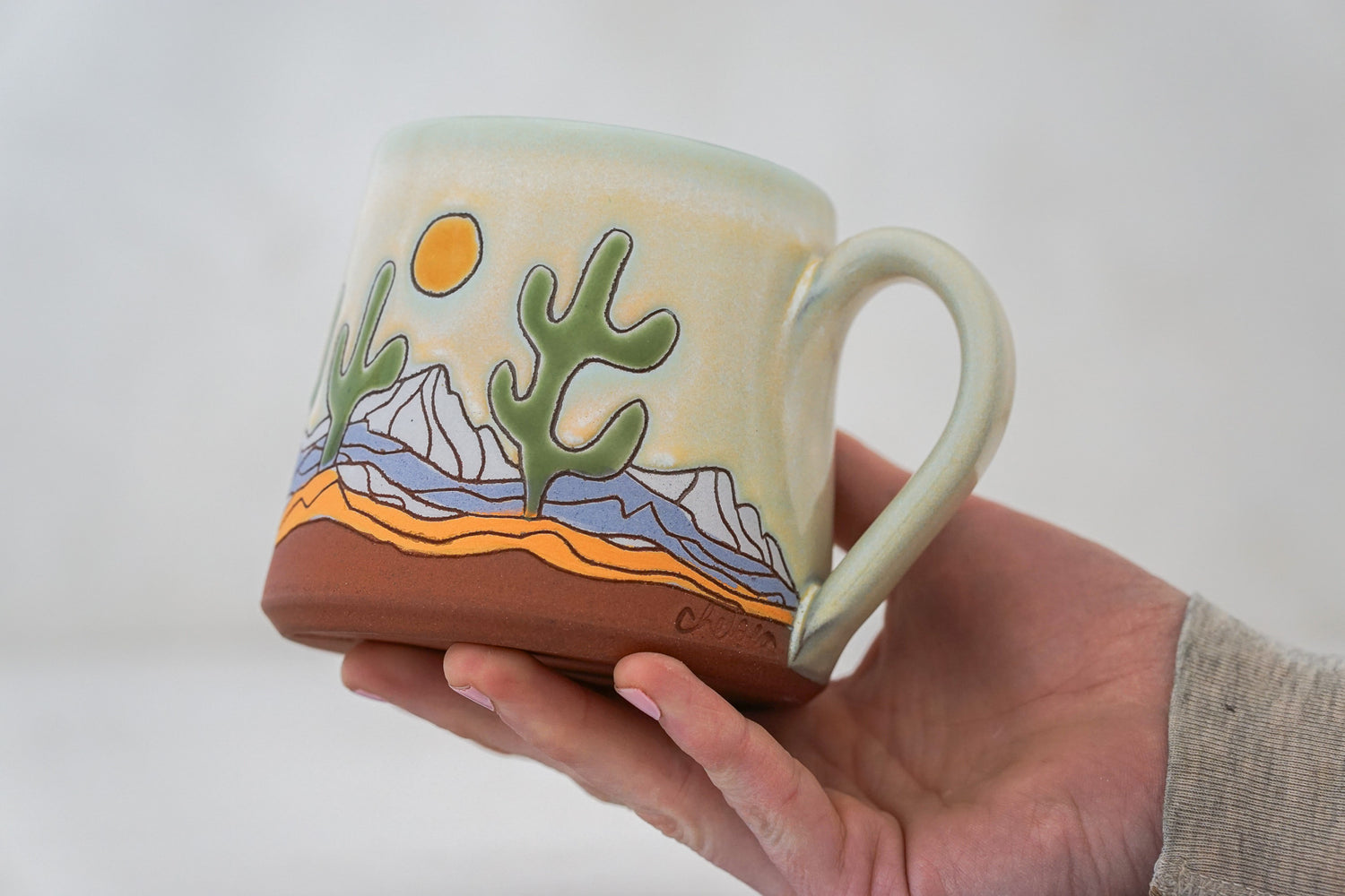 Saguaro National Park Mug in dawn/ dusk in Ira