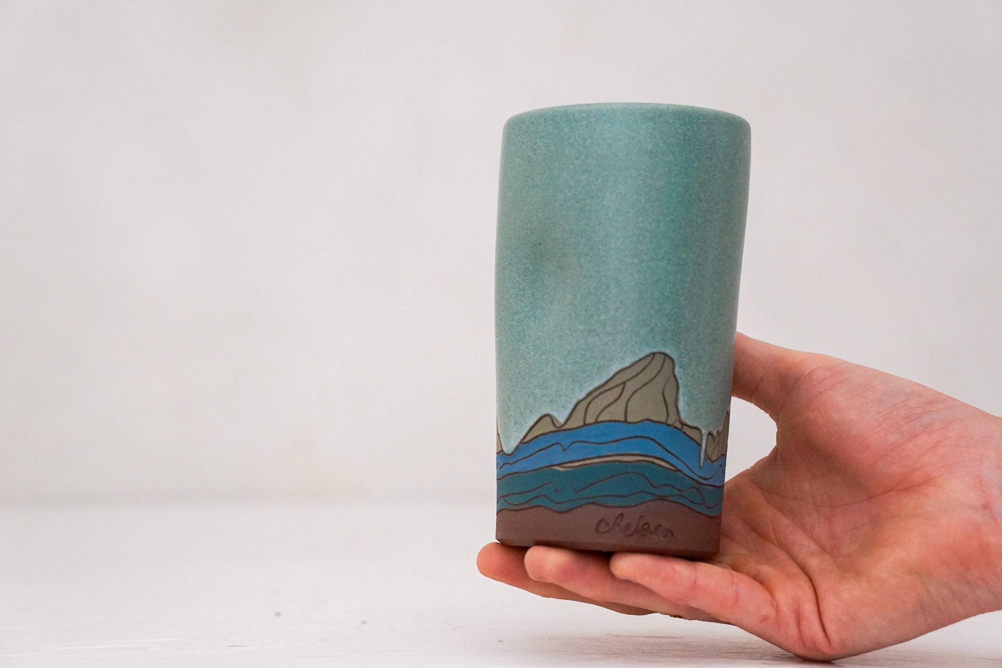E Teton cup in Lake