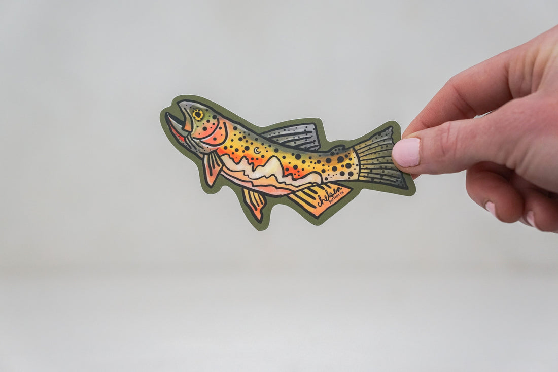 Teton Cutty Sticker