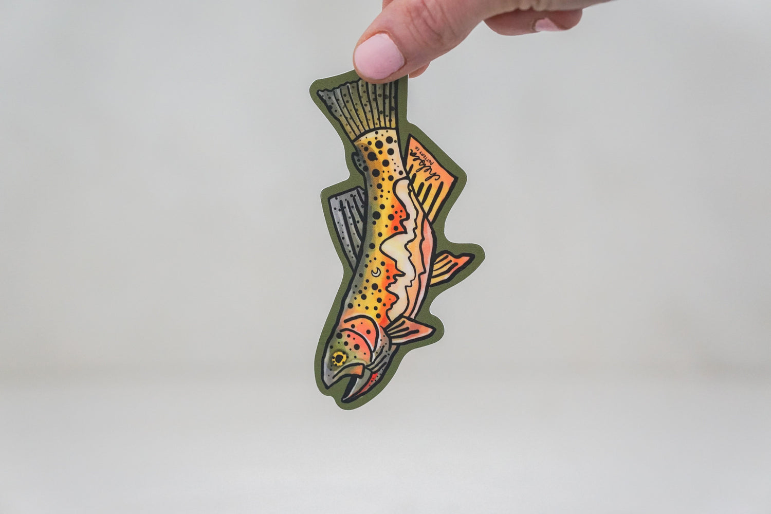 Teton Cutty Sticker