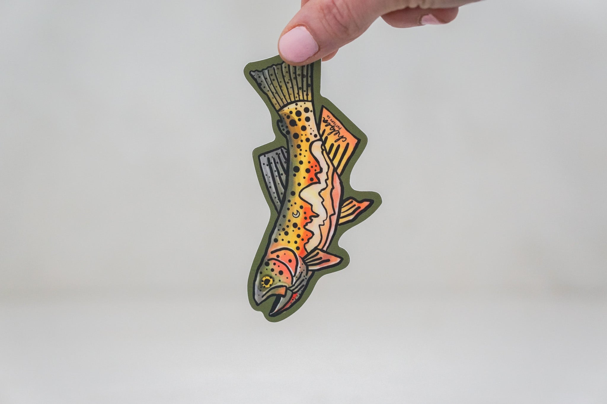 Teton Cutty Sticker