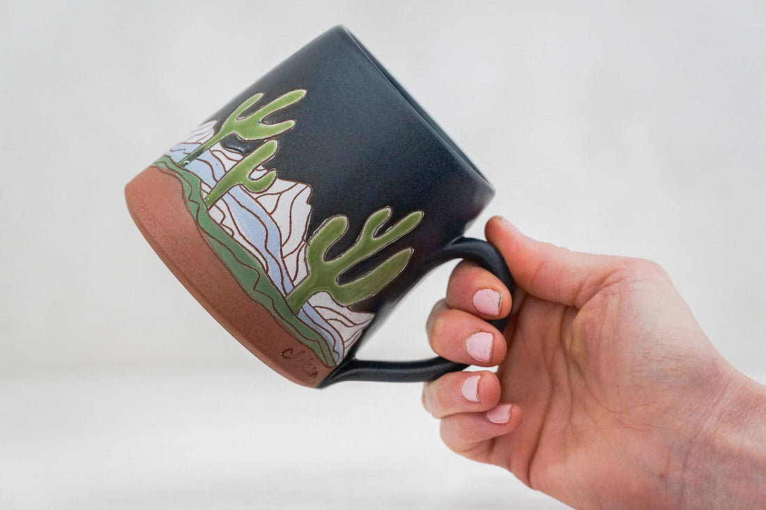 Saguaro National Park Cactus mug in Darby