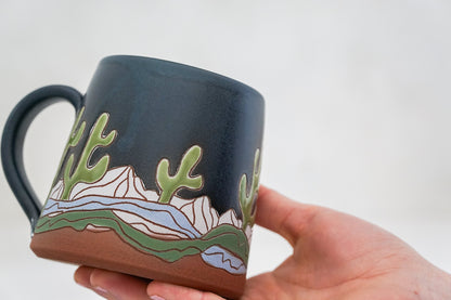 Saguaro National Park Cactus mug in Darby