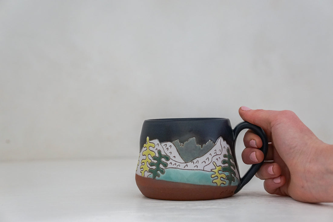 Delta Lake mug in Darby