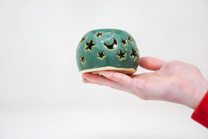 GOLD Crescent moon and Star votives image 1