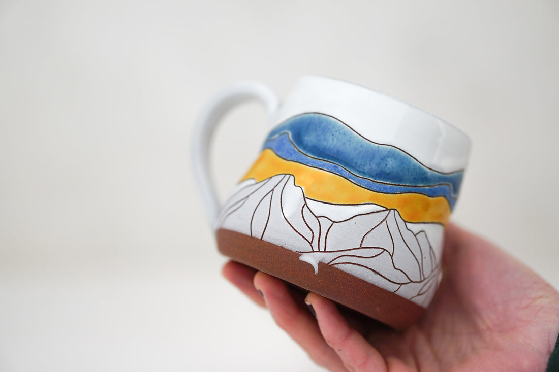 32. Mtn blues mug in white image 1