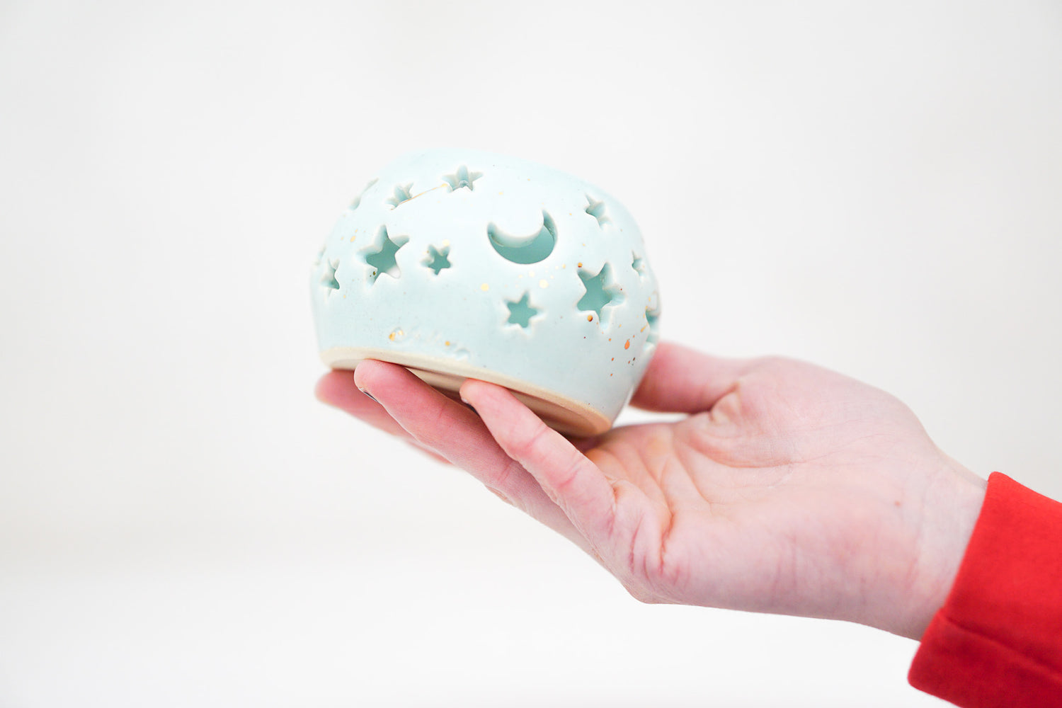 GOLD Crescent moon and Star votives image 8