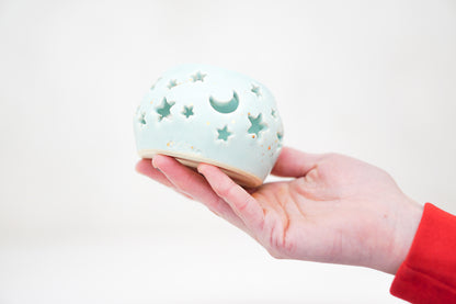 GOLD Crescent moon and Star votives image 8